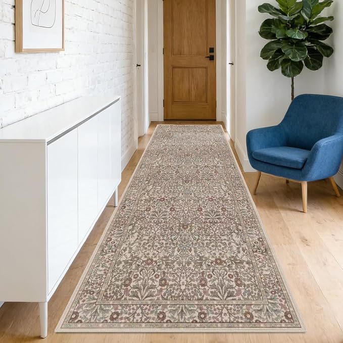 Washable 2'6" x 10' Runners for Hallways, Non Slip Long Floor Runner for Kitchen - Image 3