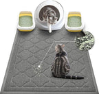 WePet Cat Litter Box Mat, Kitty Premium PVC Pad, Durable Trapping Rug, by WePet