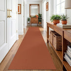 IOHOUZE Washable Runner Rug 2.6x12 Non Slip Rubber Backed Extra Long Hallway - Image 8