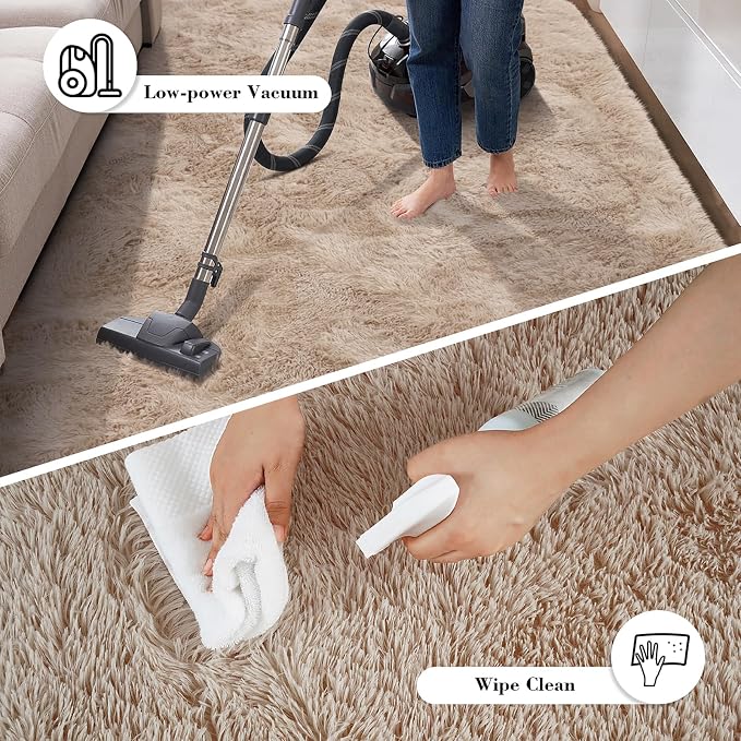 Soft Runner Rugs for Bedroom, Bedside Rug for Living Room Bedroom Room Home - Image 7