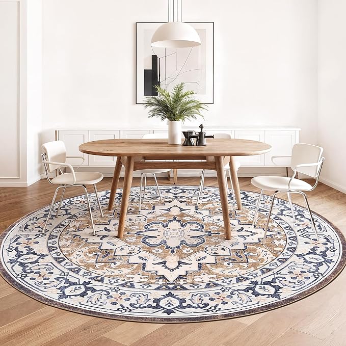 Lofus 6ft Area Rugs for Living Room, Washable Area Rug, Rugs for Bedroom - Image 2