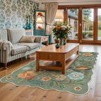 Lahome Floral Living Room Rugs, Area Rugs 5x7 Rug - Image 2