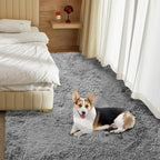 Ultra Soft Rug for Living Room, 6X9 Fluffy Shag Area Rug for Bedroom, Modern - Image 2