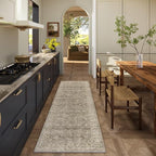 Washable Kitchen Rug Runners for Hallways: 2'6"x8' Bedroom Runner Rug Non Slip - Image 2