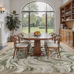 DMOYEST Living Room Area Rugs-6x9 Abstract Large Soft Indoor Washable Rug - Image 5