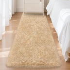 2x6 ft Beige Runner Rugs for Bedroom Living Room, Soft Plush Fluffy Throw Rug - Image 8