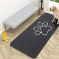 OLANLY Dog Door Mat for Muddy Paws 59x24, Paw Print Design, Absorbs Moisture by OLANLY