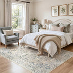 cotiled 5x7 Area Rug Machine Washable Vintage Carpet - Image 4