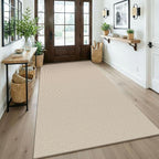 KOZYFLY Washable Area Rug 4x6 ft Non Slip Rubber Backed Living Room Rugs by KOZYFLY