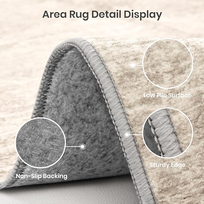Valenrug Washable Rugs 8x10 - Image 6