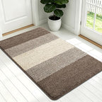 Kitinjoy Indoor Outdoor Door Mat, 54x32 Non-Slip Absorbent Dirt Trapper by Kitinjoy