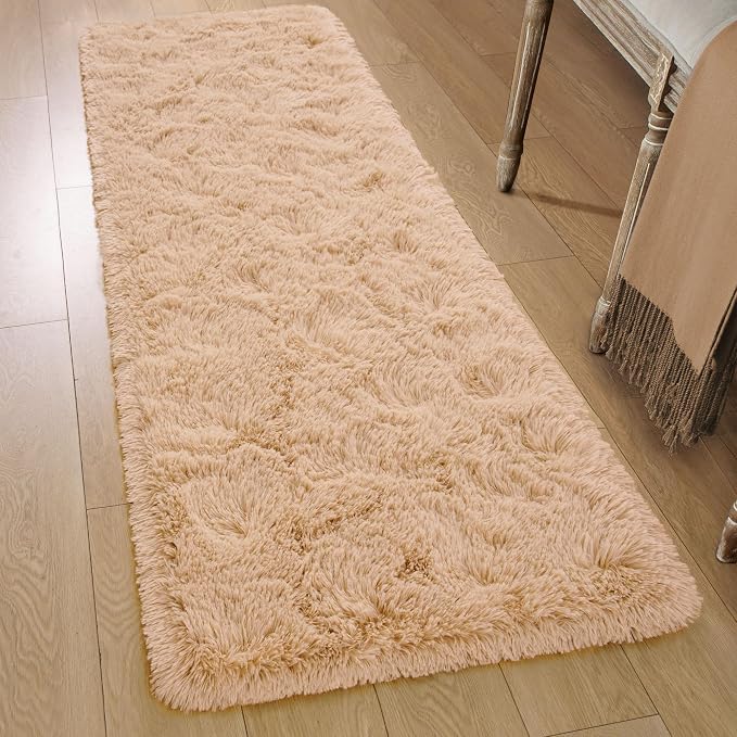 Tepook Soft Runner Rugs for Bedroom Living Room, Fluffy Plush Rug 2x6 for Kids - Image 4