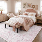 Lahome Flavie Washable Rugs 8x10, Soft Nursery Area Rug - Image 8