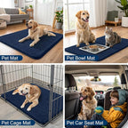 Smiry Dog Door Mat for Muddy Paws 54x24, Absorbent Dirt Trapper, Non-Slip - Image 6