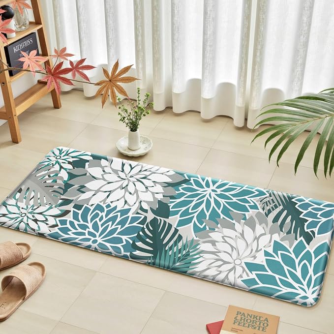 Arenarug Kitchen Mats for Floor 2PCS Cushioned Anti Fatigue Kitchen Mats - Image 3