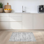 DMOYEST 2x3 Entryway Area Rug: Washable Neutral Modern Abstract Small Rug - Image 4