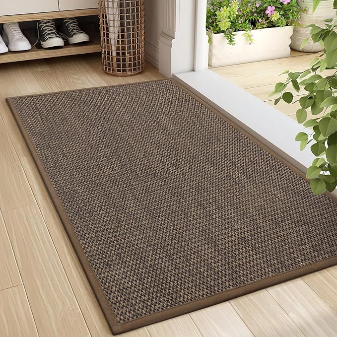LEKEEPGO Door Mat 24"x36", Non Slip Door Mat Indoor Entrance, Rubber Backing by LEKEEPGO