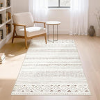 cotiled 3x5 Area Rugs Living Room Rug: Washable Boho Rugs by COTILED