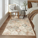 Lahome Moroccan Trellis Washable Small Area Rug, 3x5 Black Rug - Image 6