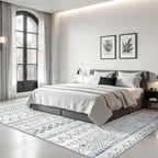 Miukiki 8x10 Area Rug for Living Room Moroccan Washable Rugs Non Slip Indoor - Image 9