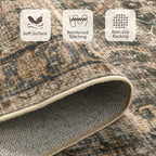 Rugxara Area Rugs for Living Room Bedroom, Washable Rug, Non Slip & Low Pile - Image 4