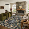 9x12 Rugs for Living Room: Washable Area Rugs for Bedroom Vintage Stain by palohom