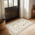 Machine Washable Throw Rugs for Entryway: Door Mat Indoor Entrance 2x3 Rug - Image 2
