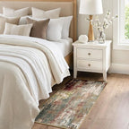 RELEANY Washable Area Rugs 2'x4' Non-Slip Modern Abstract Soft - Image 2