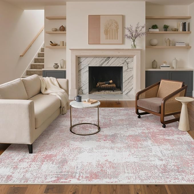 BEIMO Area Rugs 5x7 for Living Room Bedroom, Modern Abstract Machine Washable - Image 2