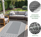 GENIMO Outdoor Rug Waterproof for Patio, Camping Outside Mat for Outdoor Decor - Image 7