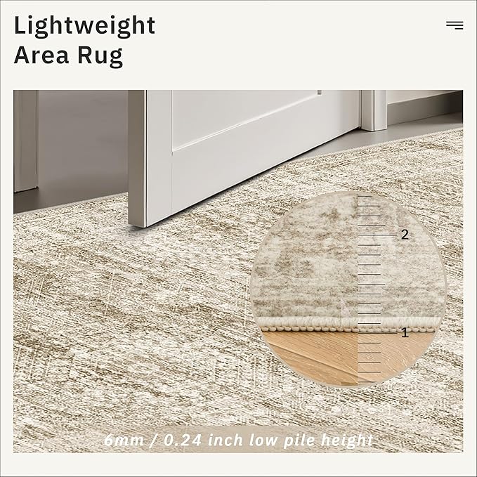 Soalmost Hallway Runner Rug 3x18 - Image 7