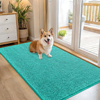 OLANLY Dog Door Mat for Muddy Paws 54x32, Absorbs Moisture and Dirt, Absorbent by OLANLY