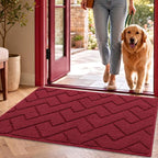 hicorfe Front Door Mat Outside Entrance, Stain and Fade Resistant, Non Slip by Hicorfe