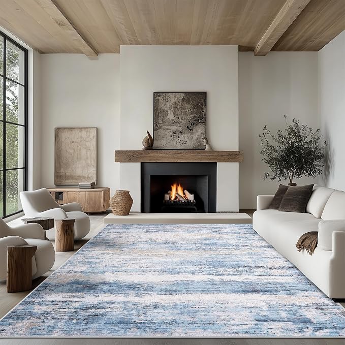 6x9 Area Rug Living Room Rugs by CarpetAddColortoYourLife