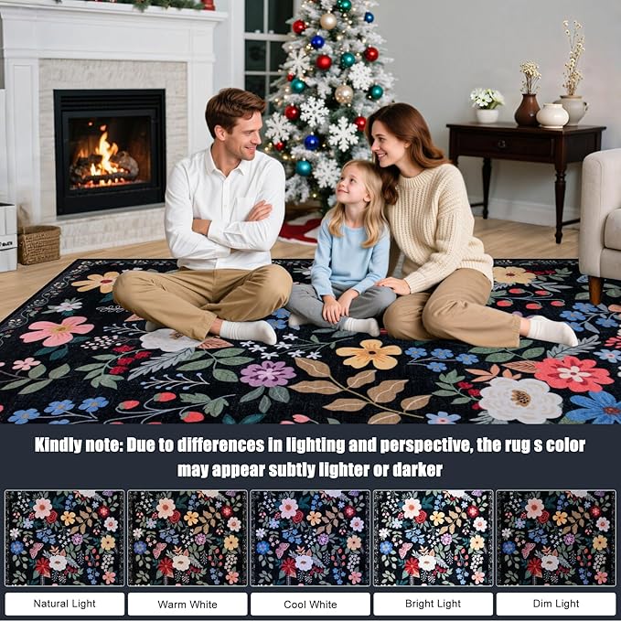Runner Rug for Entryway: 2.6x10 Kitchen Rugs Non Slip Washable Ultra-Thin Soft - Image 9