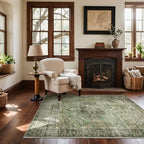 Machine Washable Throw Rugs for Entryway: Door Mat Indoor Entrance 3x5 Small - Image 4