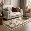4x6 Washable Area Rugs for Entryway: Small Living Room Rug Stain Resistant Non by palohom