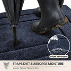 PURRUGS Dirt Trapping Door Mat 32" x 47", Non-Slip/Skid Machine Washable - Image 2
