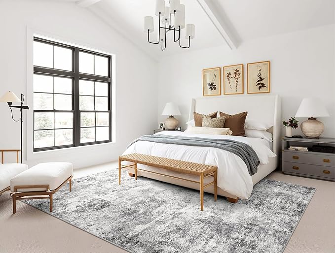 UERMEI 6x9 Washable Area Rug - Image 8