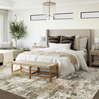 XLUEZ 6x9 Area Rugs for Living Room, Washable Modern Abstract Large Area Rug - Image 3