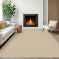 EARTHALL Washable Area Rugs 6x9 Ft Non Slip Living Room Rugs Cotton Dining Room by EARTHALL