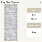 Soalmost Runner Rug 2x5 Washable Non-Slip Kitchen Runner Rugs - Image 5
