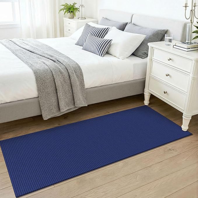 KOZYFLY Woven 2x5 Entry Runner Rug, Washable Runners - Image 8