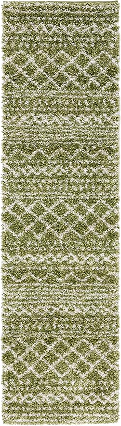 SAFAVIEH Arizona Shag Collection Runner Rug - Image 3
