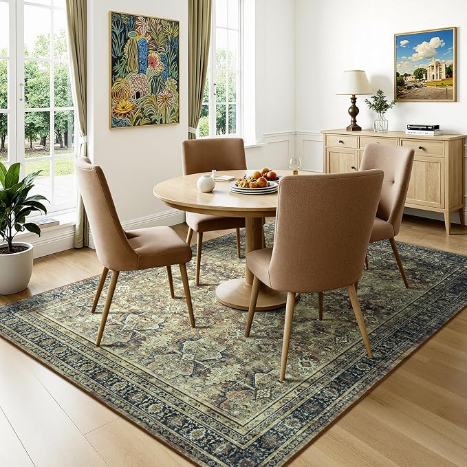 Lessymo 5x7 Washable Area Rug - Image 6