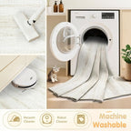 Washable Rug 5x7 Area Rugs: Modern Geometric Rugs - Image 2