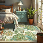 GarveeHome Jungle Animal Print Rug 6x9 Washable Area Rugs - Image 3