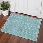 Lahome Moroccan Entry Rugs for Inside House 2x3 Non-Slip Washable Front Indoor by Lahome