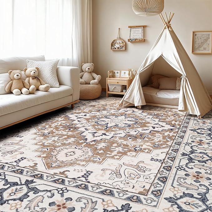 Lofus 10x14 Area Rugs for Living Room, Washable Area Rug, Big Rugs for Bedroom - Image 3
