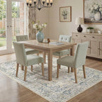 cotiled 5x7 Area Rug Machine Washable Vintage Carpet - Image 5